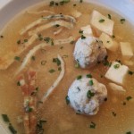 Vorspeise: Frittatensuppe mit Marknockerl
(c) Sabine Krösser